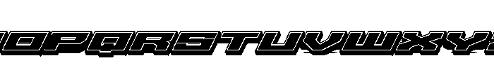Gear-Shade Font UPPERCASE