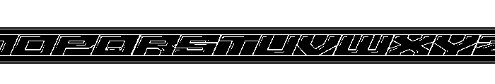 Gear-Shine Font UPPERCASE