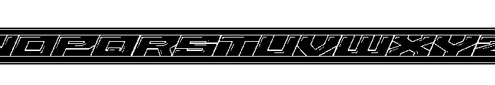 Gear-Shine Font LOWERCASE