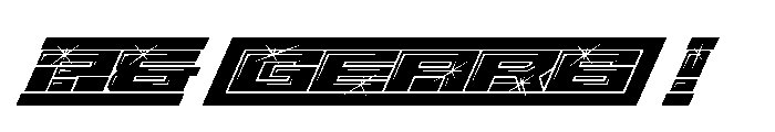 Gear-Spark Font OTHER CHARS