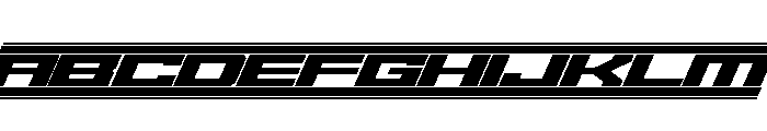Gear1 Font UPPERCASE