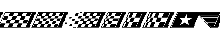 Gear6-Elements Font UPPERCASE