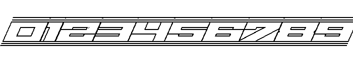 Gear6-Whitelines Font OTHER CHARS