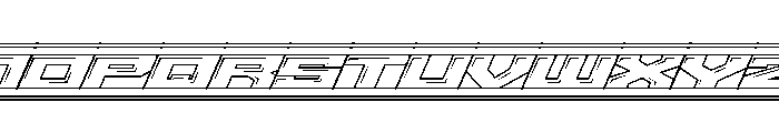 Gear6-Whiteshine Font UPPERCASE