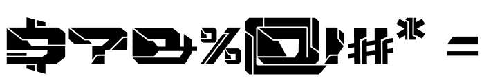 Gearpunk Font OTHER CHARS