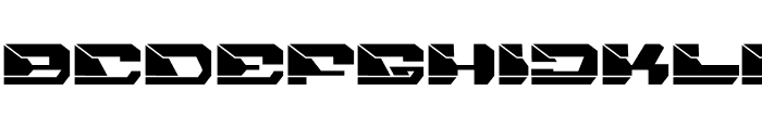 Gearpunk Font UPPERCASE