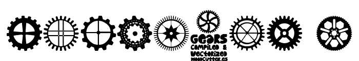 Gears Icons Font OTHER CHARS