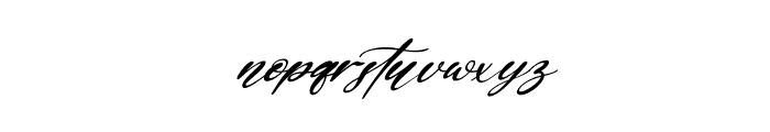 Gearstone Italic Font LOWERCASE