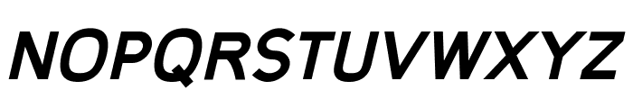 Gecade Bold Italic Font UPPERCASE