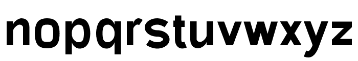 Gecade Bold Font LOWERCASE