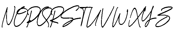 Gedangijo Regular Font UPPERCASE