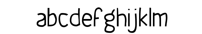 Geeker Thin Font LOWERCASE