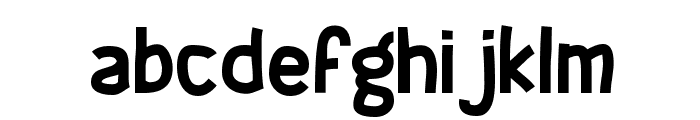 Geeker Font LOWERCASE
