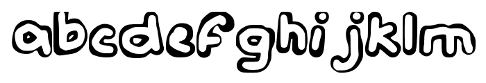 Geelyn_s_Handwriting_Hollow Font LOWERCASE