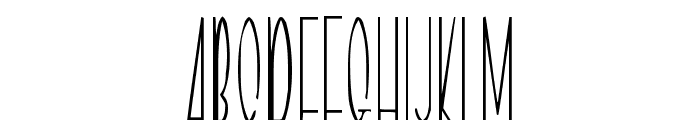 Geeves Font LOWERCASE