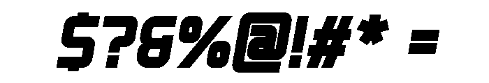 Geistack Italic Font OTHER CHARS