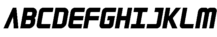 Geistack Italic Font UPPERCASE