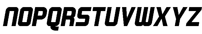 Geistack Italic Font UPPERCASE