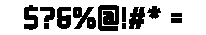 Geistack Font OTHER CHARS