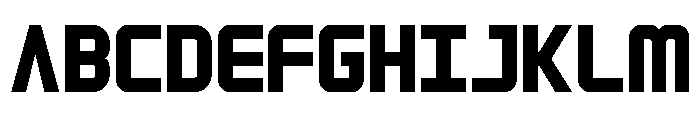 Geistack Font UPPERCASE