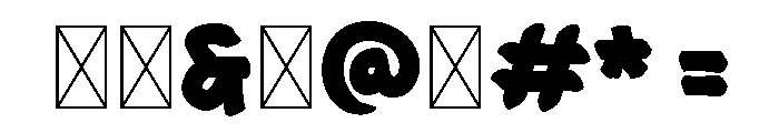 Gekor Spokat Trial Regular Font OTHER CHARS