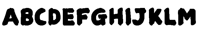 Gekor Spokat Trial Regular Font UPPERCASE