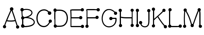 GelDoticaLight Font LOWERCASE