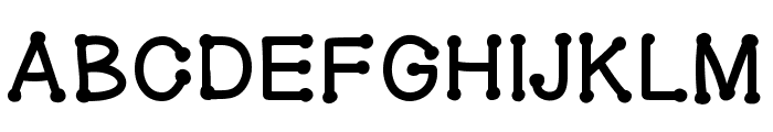 GelDoticaThick Font UPPERCASE