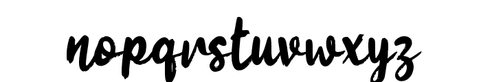 Gelang Script Font LOWERCASE