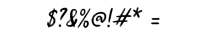 Gelas Kaca Font OTHER CHARS