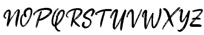 Gelas Kaca Font UPPERCASE