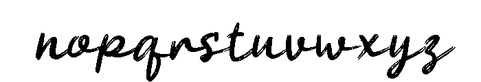 Gelas Kaca Font LOWERCASE