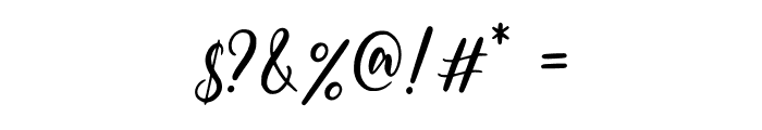 Gelathy Font OTHER CHARS