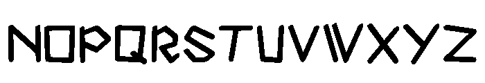 Gelatik Regular Font UPPERCASE