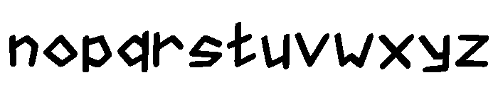 Gelatik Regular Font LOWERCASE