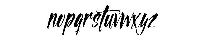 Gelaxttron Beyonkers DEMO VERSI Font LOWERCASE