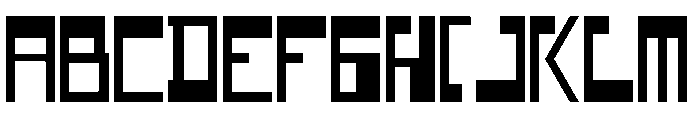Gelfitt Regular Font UPPERCASE