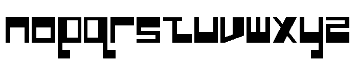 Gelfitt Regular Font LOWERCASE