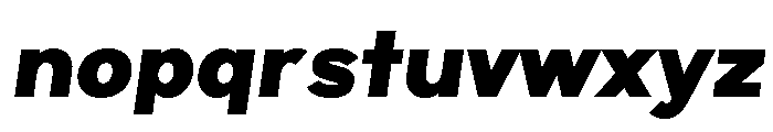 Gelitte-Regular Font LOWERCASE