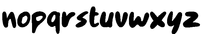 Gembiras Font LOWERCASE