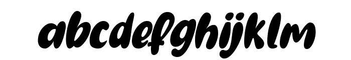 Gembool Italic Font LOWERCASE