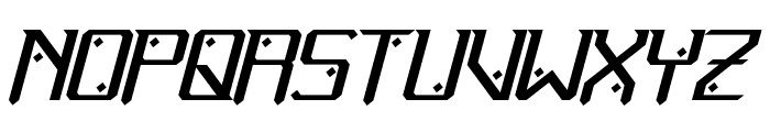 Gemcut Italic Font UPPERCASE
