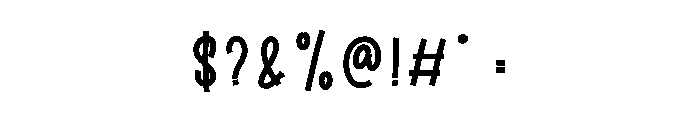 Gemstone Island Font OTHER CHARS