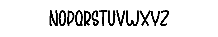Gemstone Island Font LOWERCASE