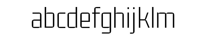 Gemunu Libre ExtraLight Font LOWERCASE