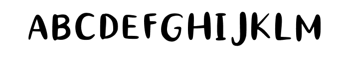 Gen Regular Font UPPERCASE