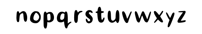 Gen Regular Font LOWERCASE