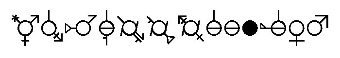 Gender Dorama Font UPPERCASE