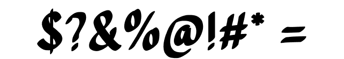 General Komik Font OTHER CHARS