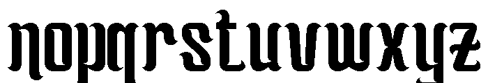 Generated Wasteland Demo Regular Font LOWERCASE
